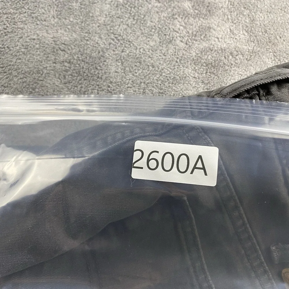 Levis 510‎ Skinny Jeans Mens 38x30 Dark Gray Mid Rise Denim